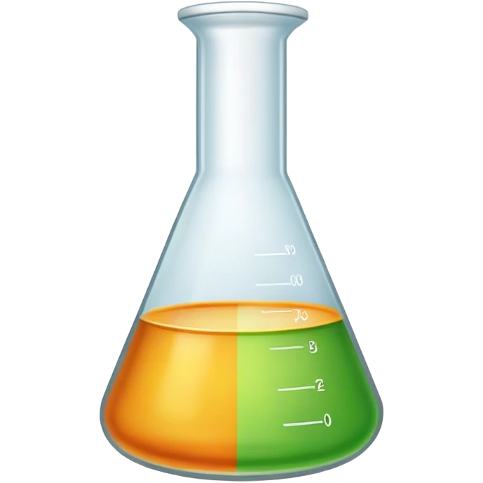a beker chemistry emoji