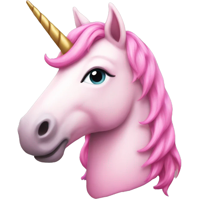 pink unicorn  emoji