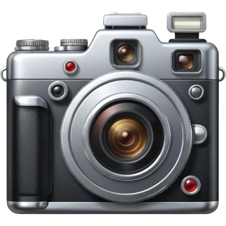 small full metallic camera emoji