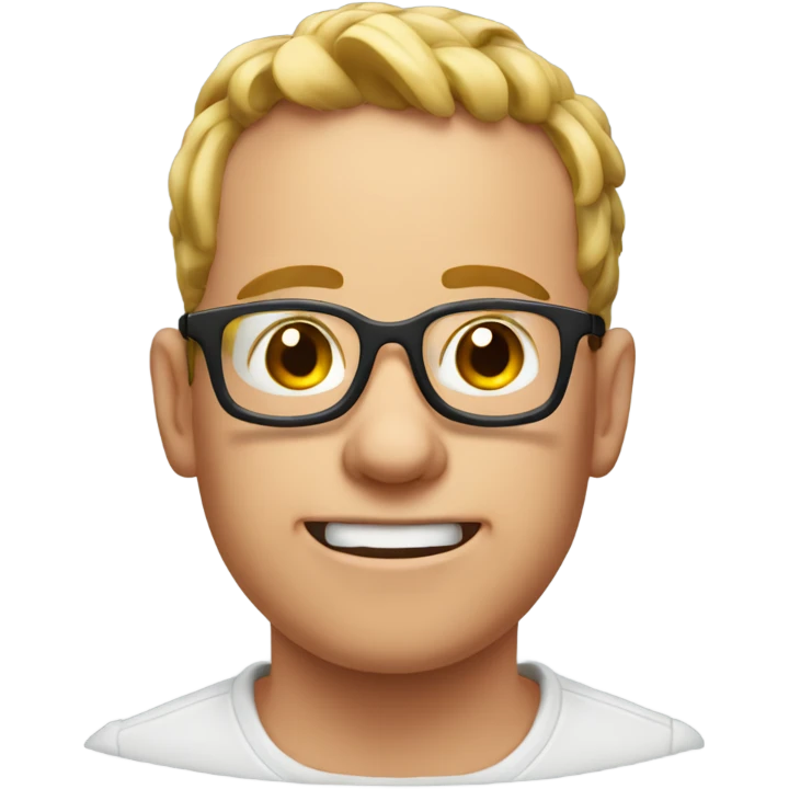 Cerdo con lentes  emoji