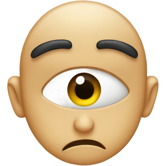 eye clenching like your annoyed emoji