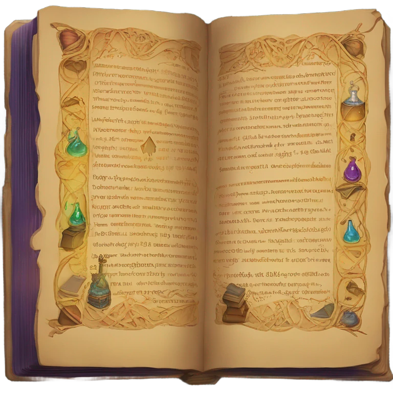 magical learning book emoji