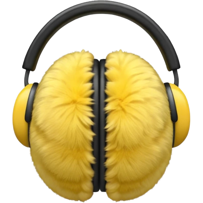 yellow earmuffs emoji