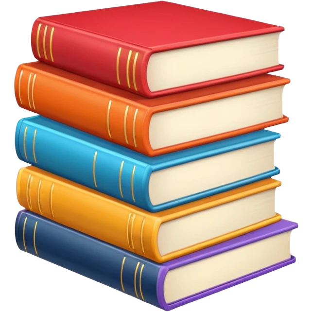 Livros emoji