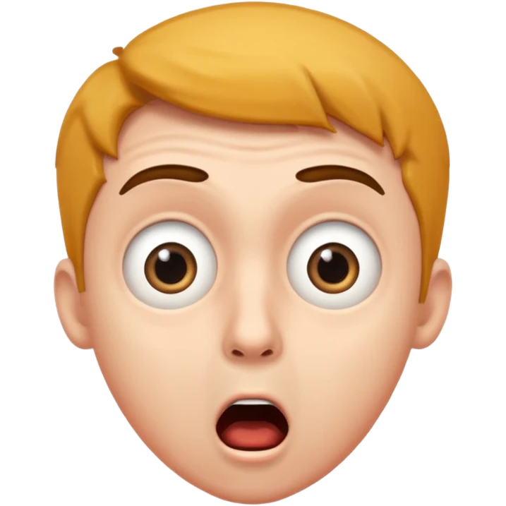 astonished man emoji