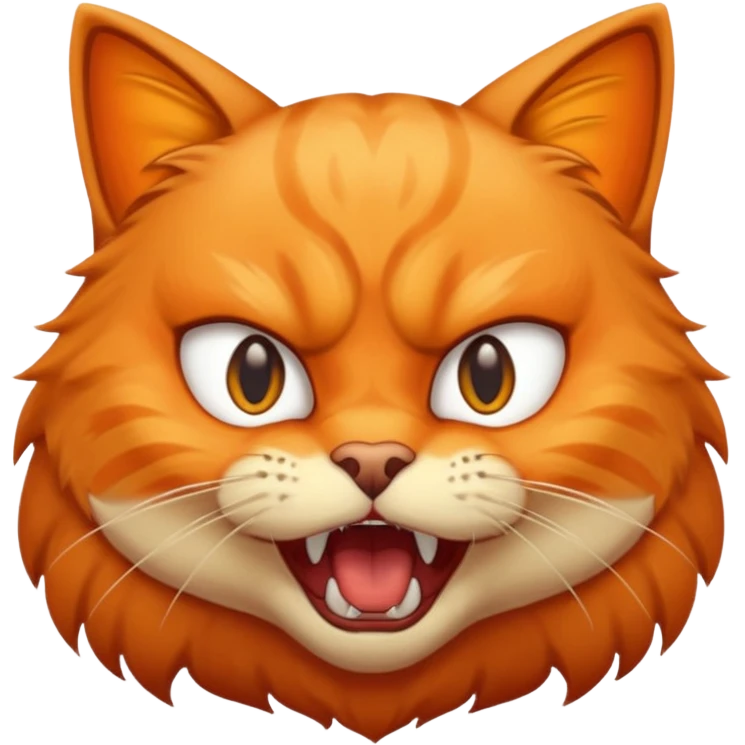 Gato enojado emoji