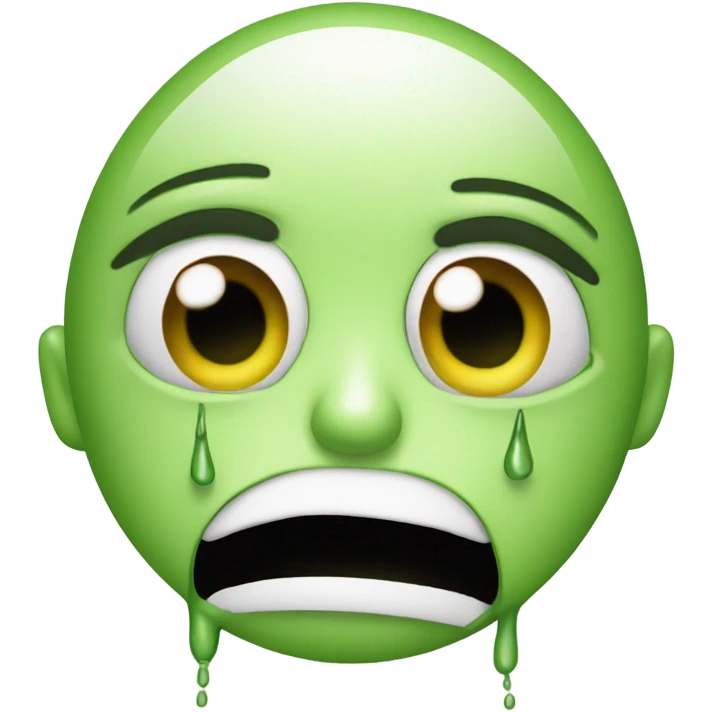 Sick emoji crying emoji