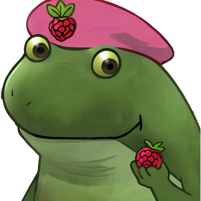 Tiny raspberry emoji