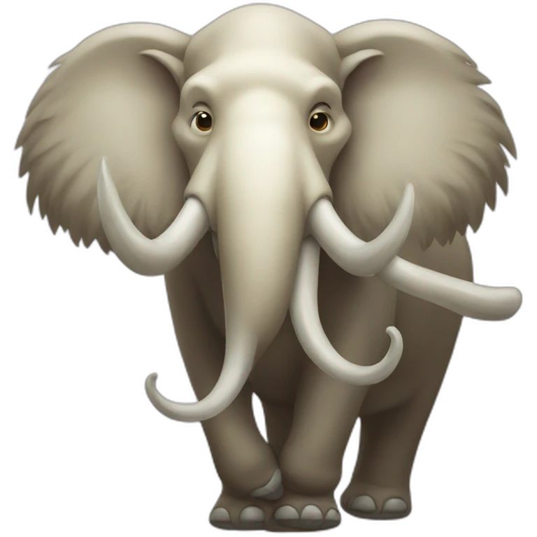 White Mammoth emoji