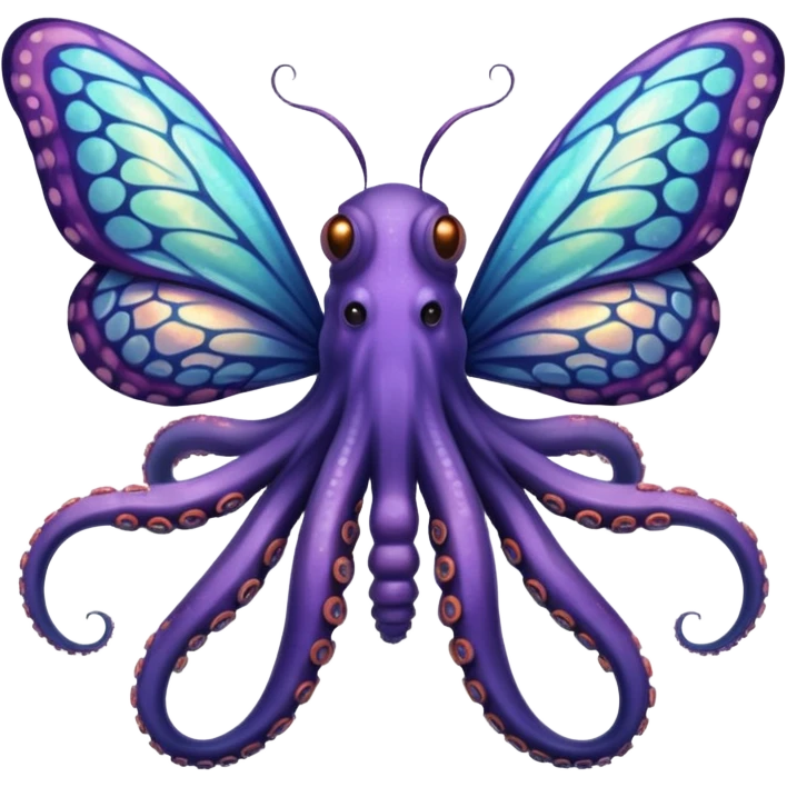 🦋+🐙? emoji