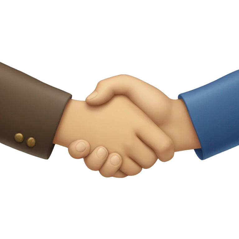 two russian hands "greeting each other" emoji
