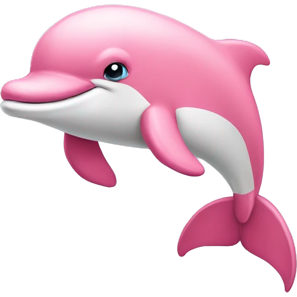 Pink dolphin  emoji