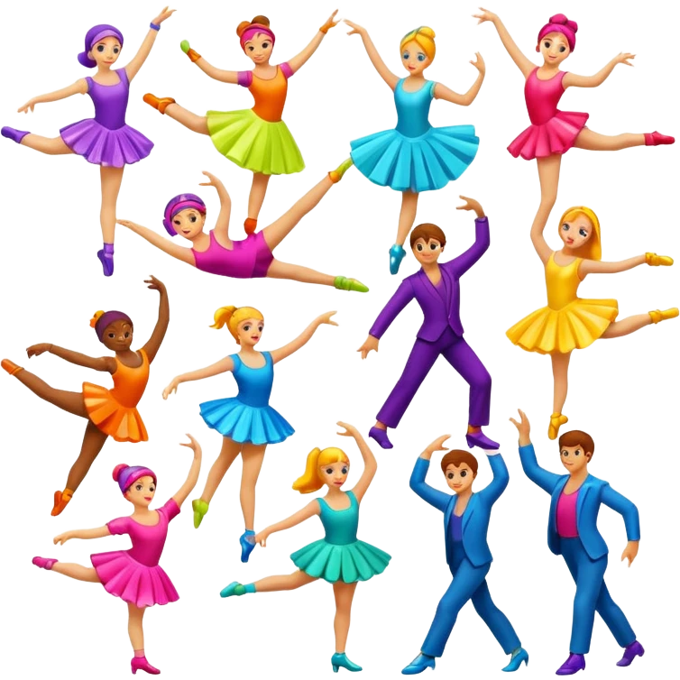 dance stickers emoji