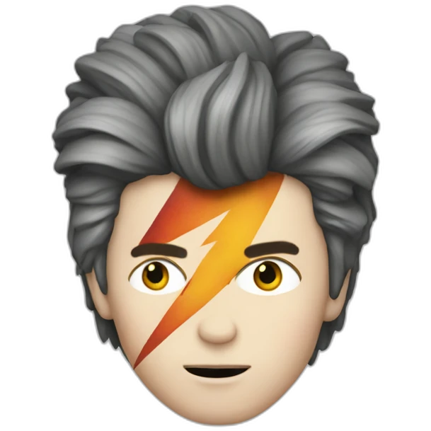 Ziggy stardust emoji