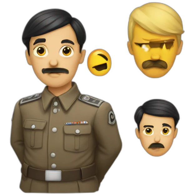 Hitler gentil emoji