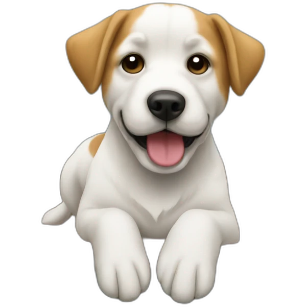 Chien sur bateau emoji