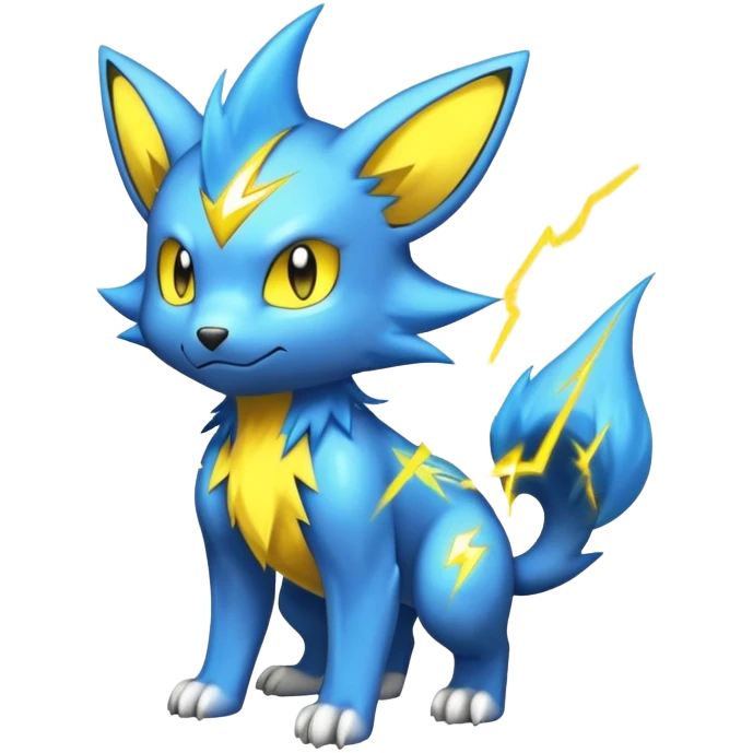 Manectric-Shinx-Fakémon-hybrid-creature (full body)  emoji