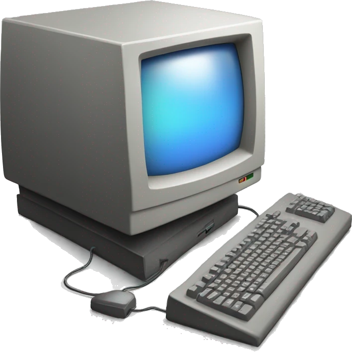 classic computer emoji