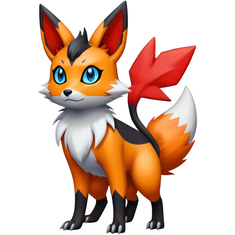 Zangoose-Umbreon-Litten-Hybrid (Full body) emoji