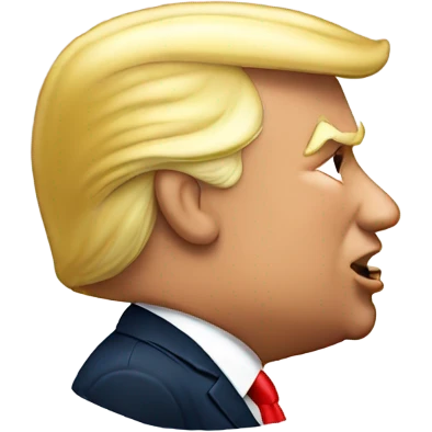 P diddy kissing trump emoji