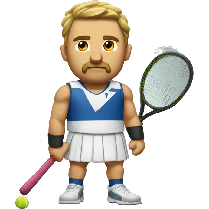 HOLGER RUNE strong tenis emoji