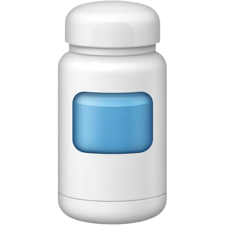 Pill bottle emoji