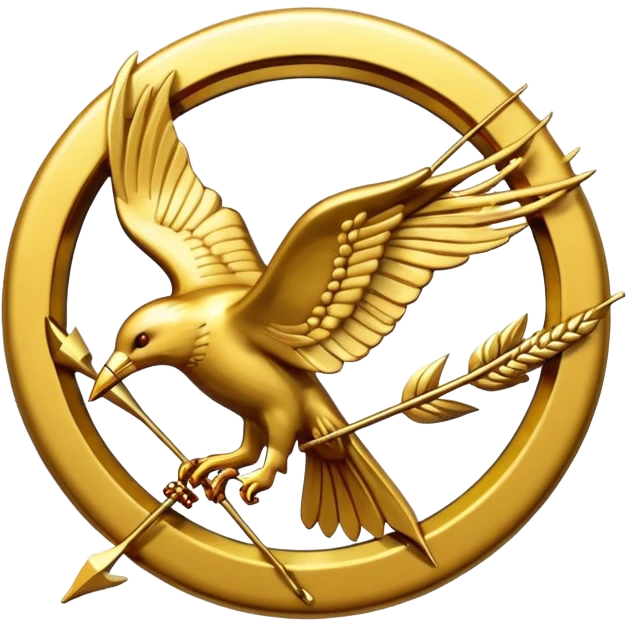 Mockingjay Pin  from The Hunger Games emoji