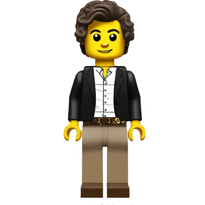 HARRY STYLES lego full body emoji