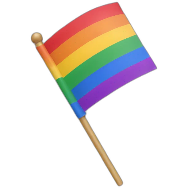 Pride flag emoji