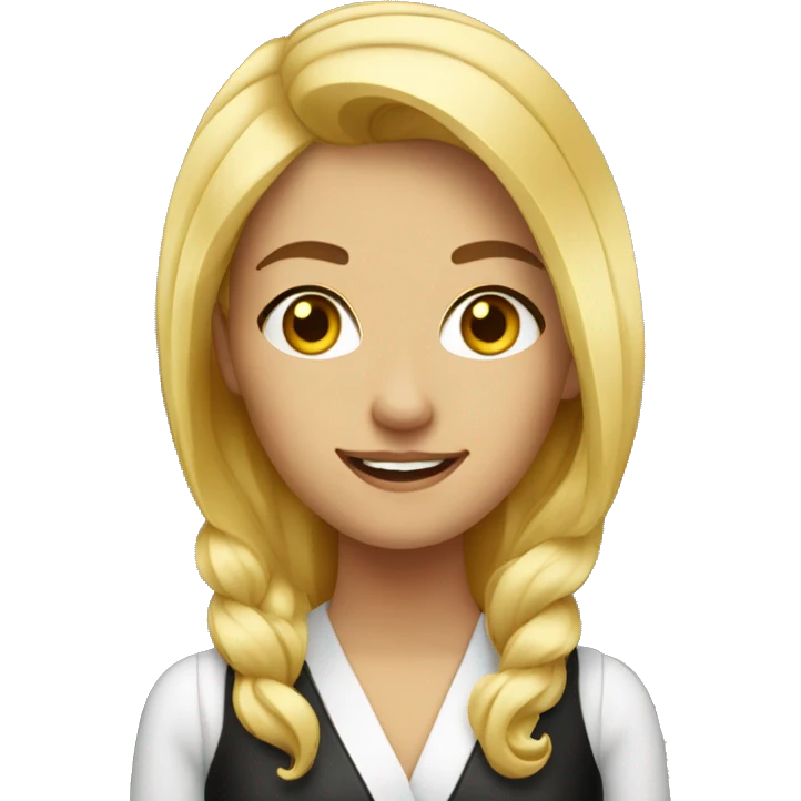 Bartender blonde  emoji
