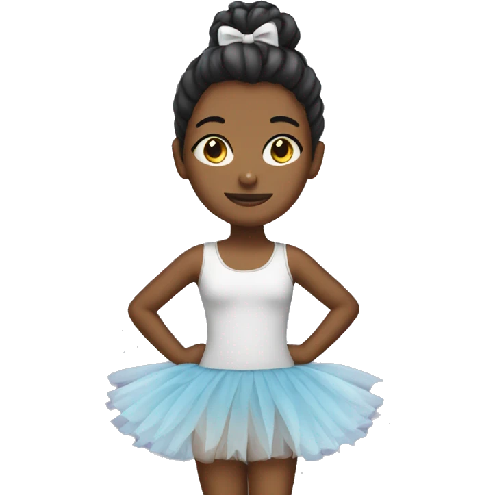girl wearing tutu emoji