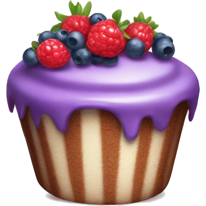  Perfect cake berry  emoji