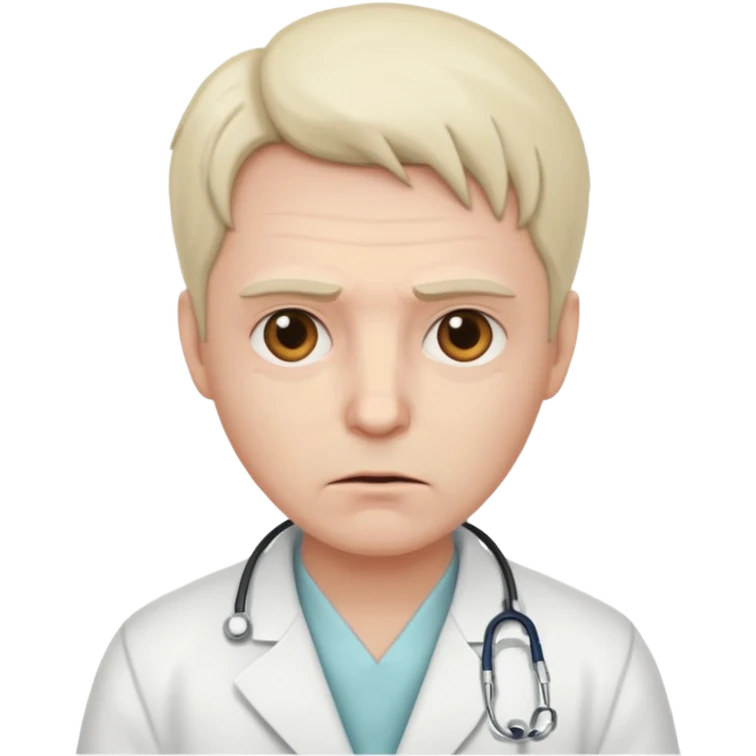 Scary urologist emoji