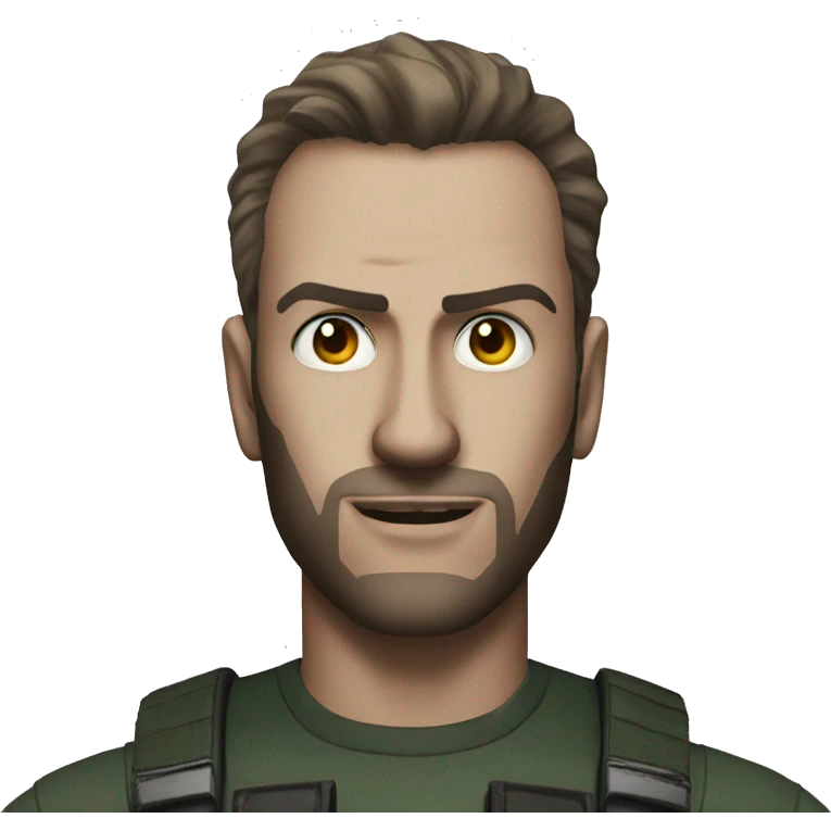 Chris red field from resident evil  emoji