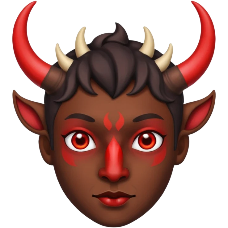 make it look more like a demon emoji