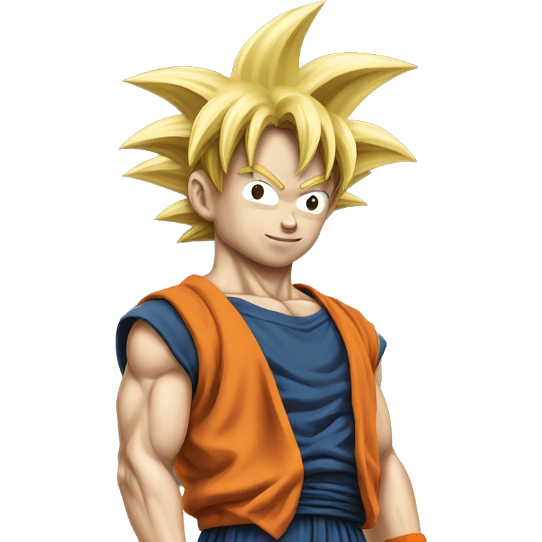goku con dinero emoji