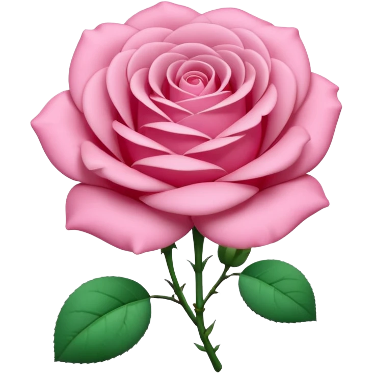 A 3D cartoon rose-pink women’s top with short sleeves, soft fabric texture, gentle lighting, isolated on plain background.negative: rose flower. emoji