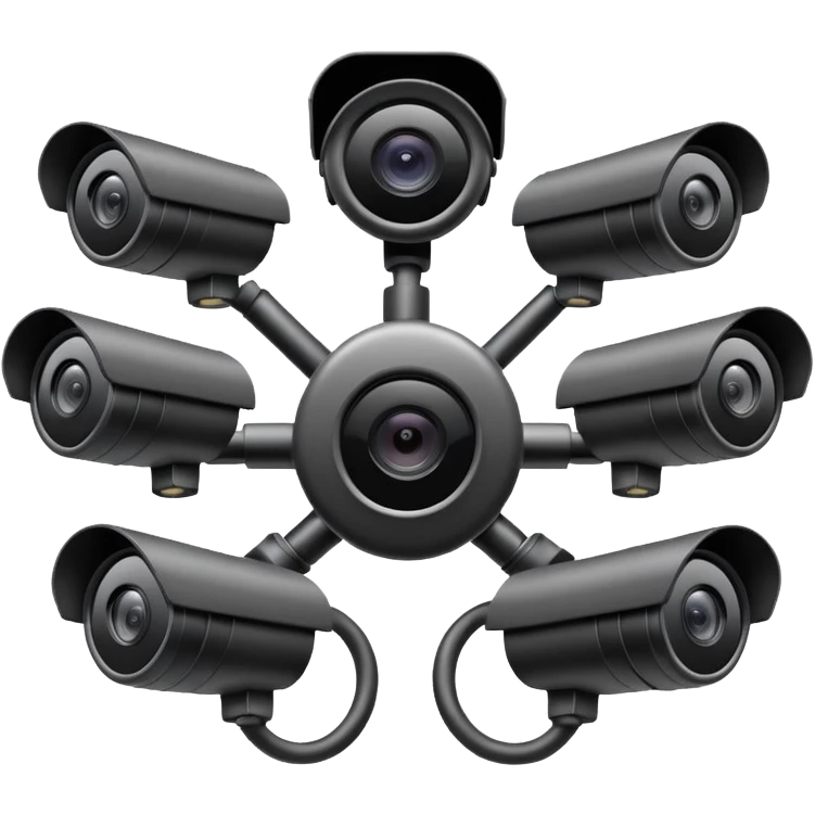 Circle of CCTV  emoji