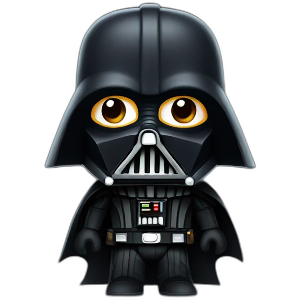 Dark Vador Disney style emoji