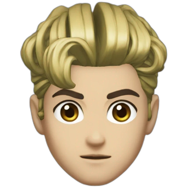Gyro from JoJo's Bizarre Adventure emoji
