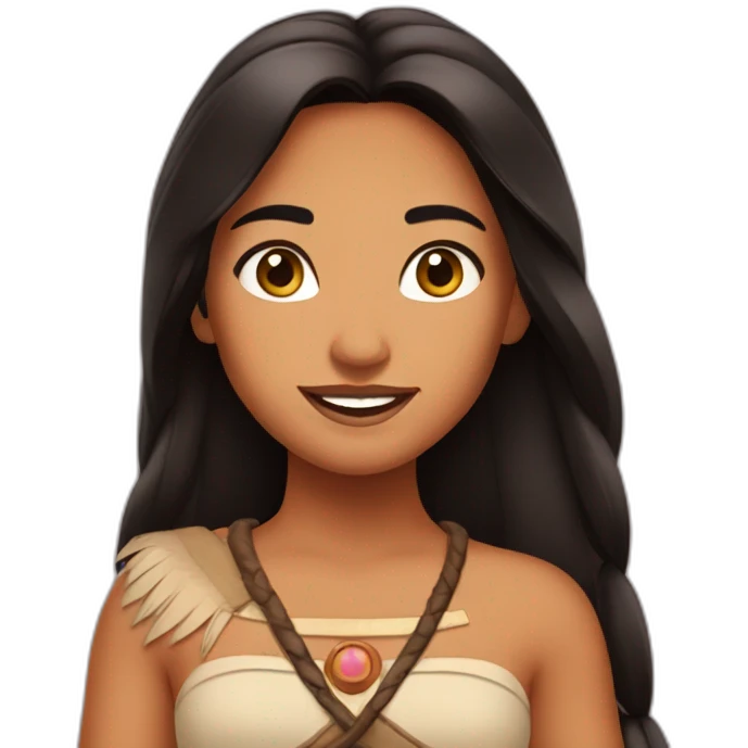 Pocahontas  Disney emoji