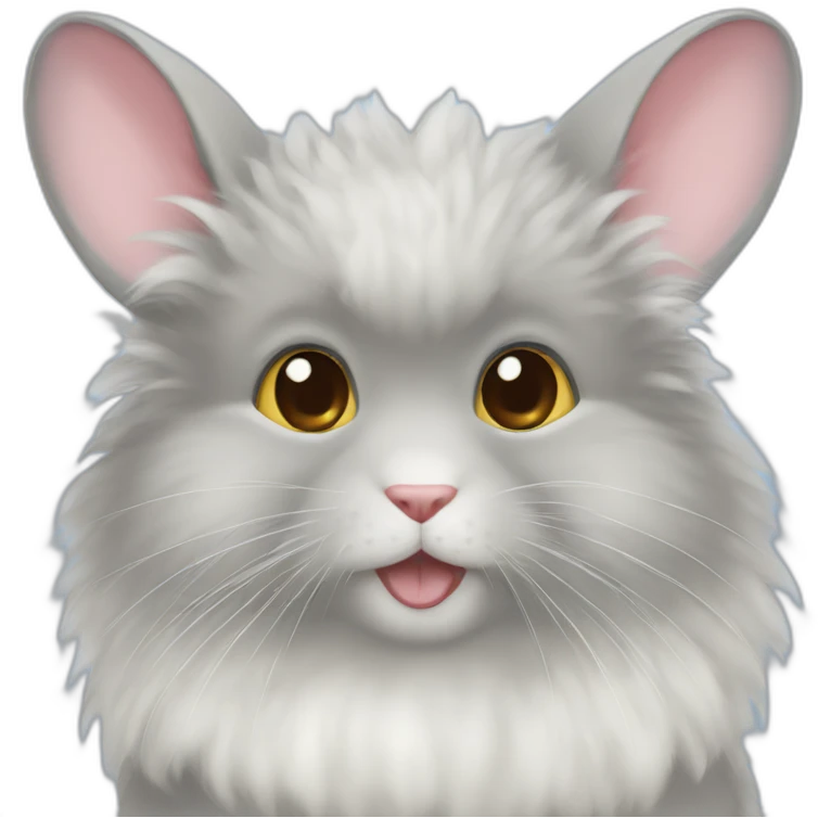 angora chinchilla emoji