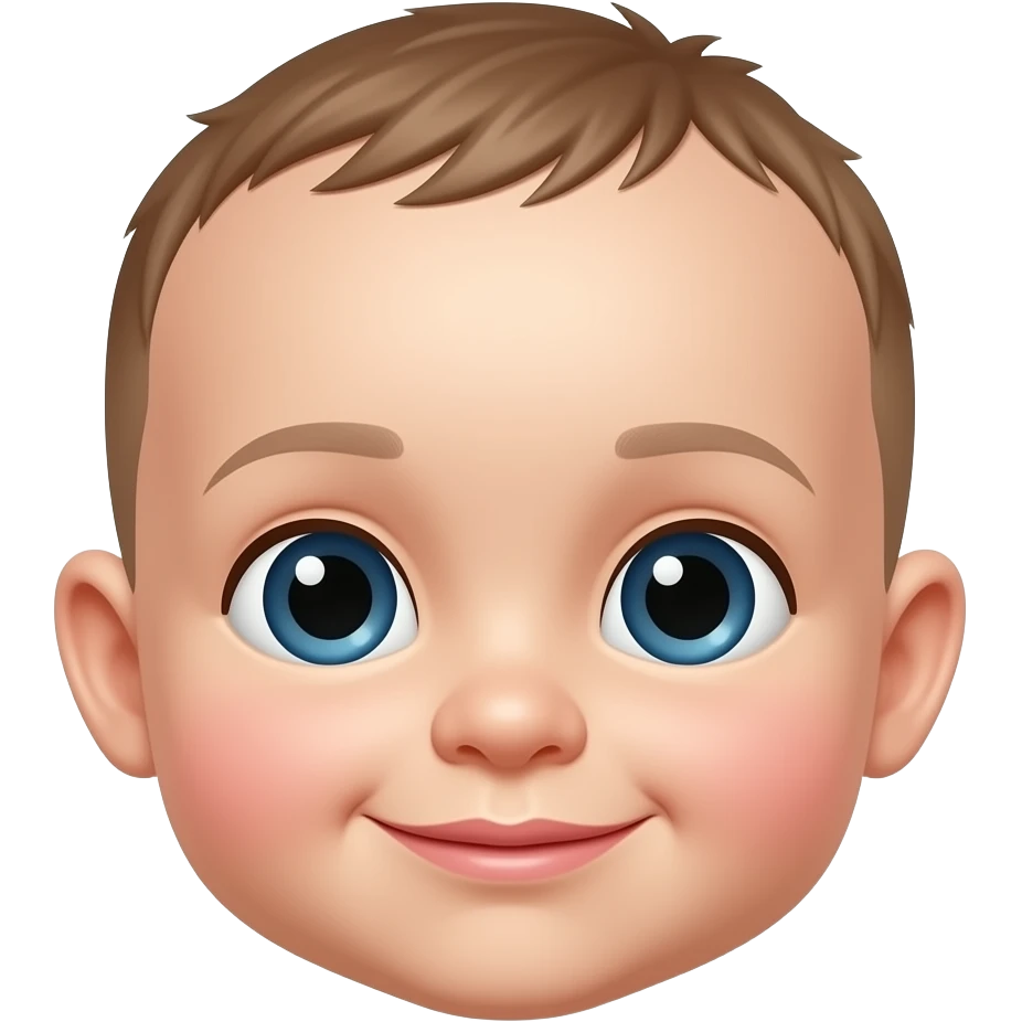 Quiero la cara de un bebé emoji