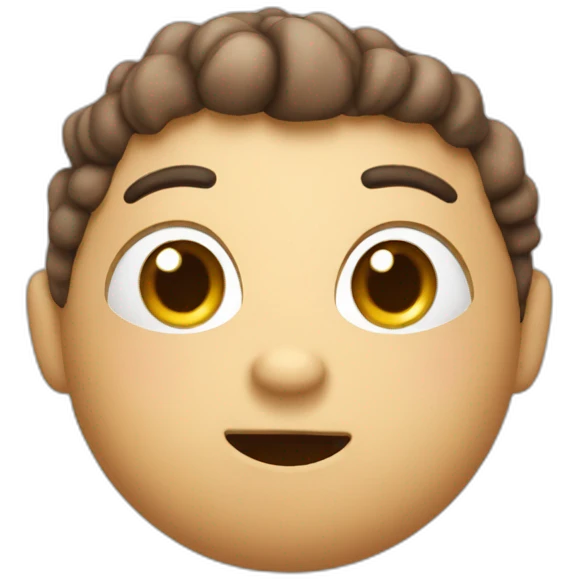 cute bean character emoji