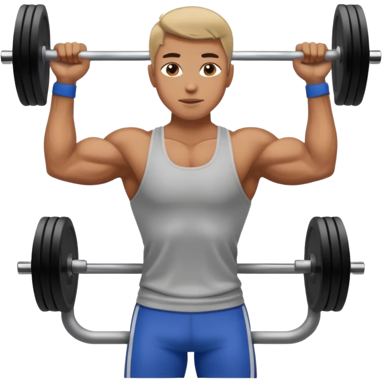 gym outside building emoji