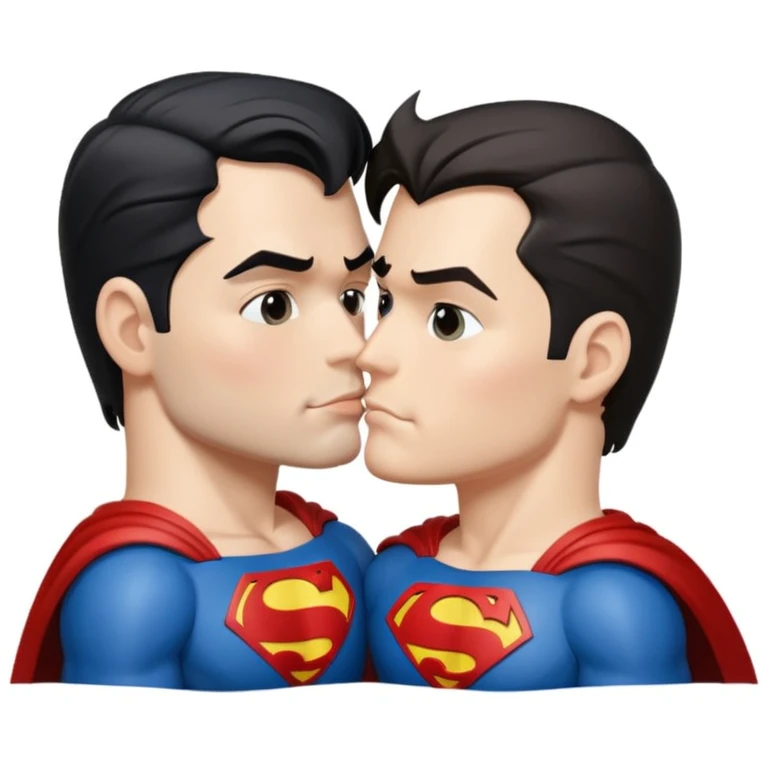 بتمن و سوپرمن لب بگیرن emoji