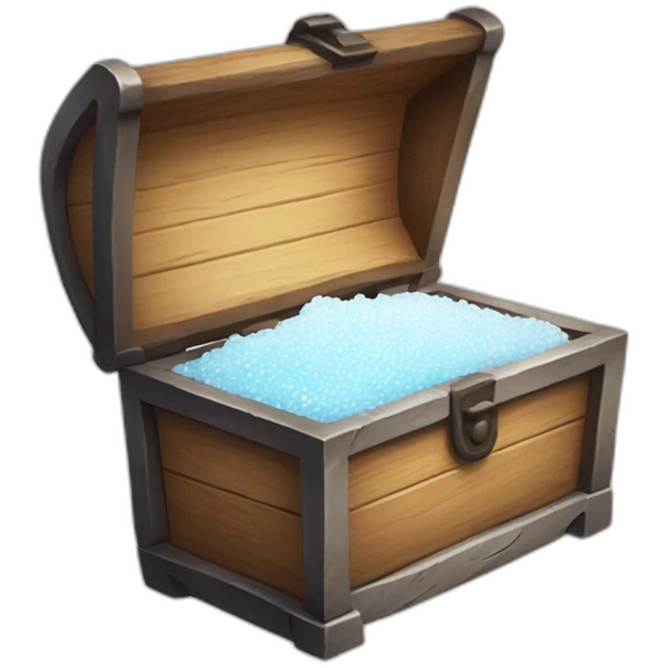 sea salt in the precious chest emoji