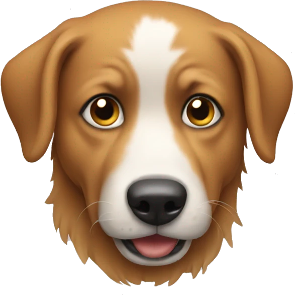 Dog playing  emoji
