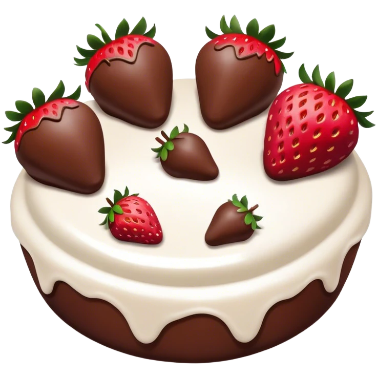 chocolate covered strawberries  emoji