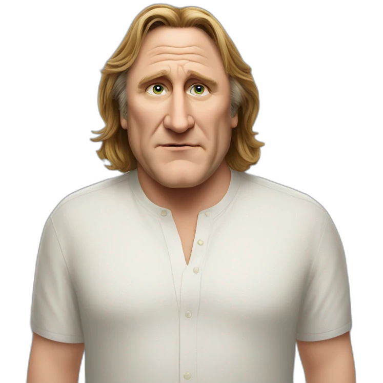 Gerad depardieu emoji